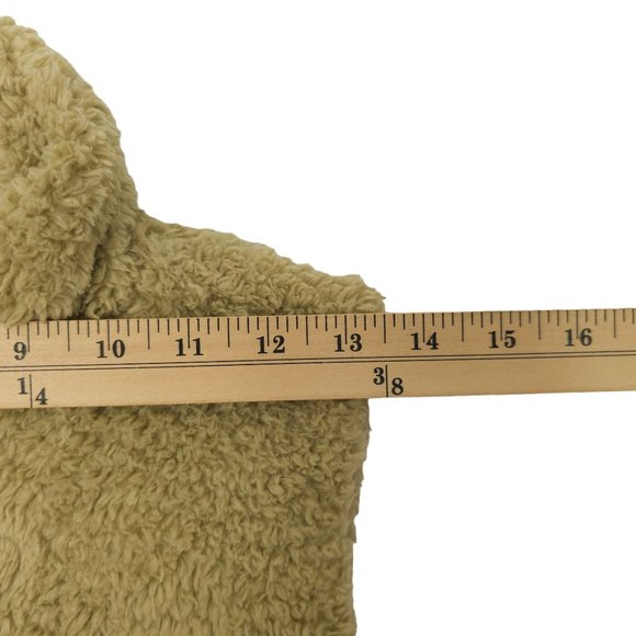 Patagonia Los Gatos Vest Womens Size M High Pile Fleece Full Zip Khaki 25215 - Picture 4 of 12